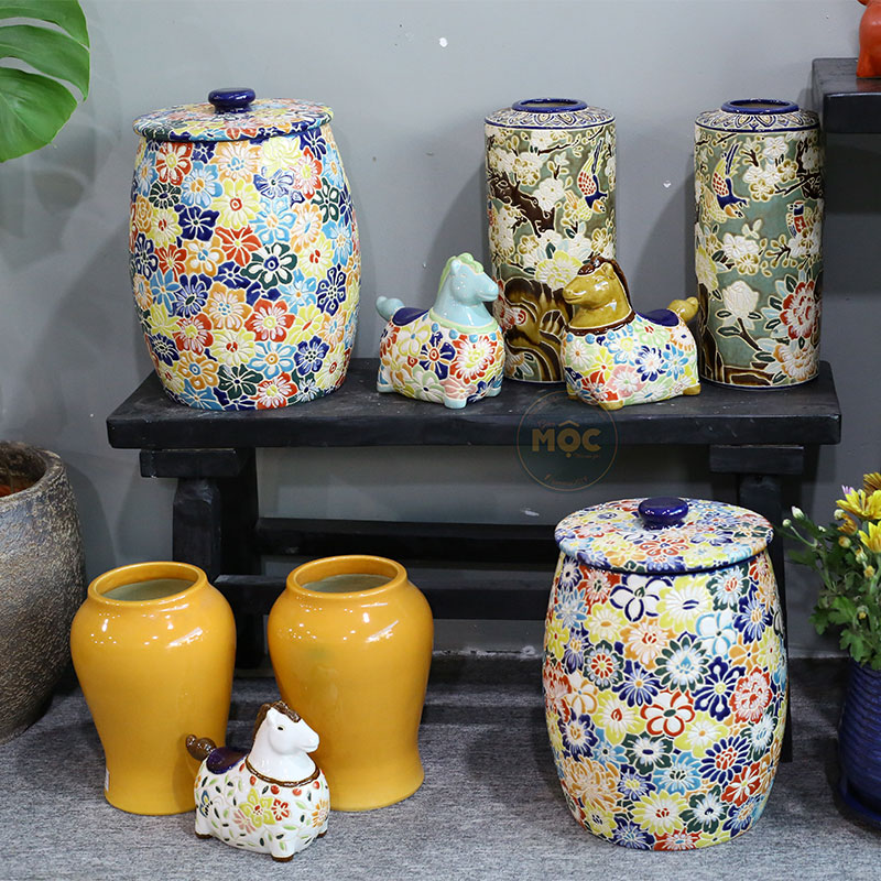 4216 Hũ Đựng Gạo 26x26x31