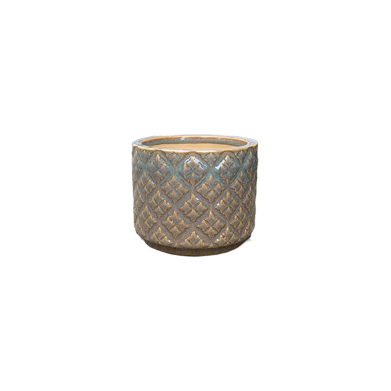 3537 ID Trụ Họa Tiết Hoa 4 Cánh 17x17x14