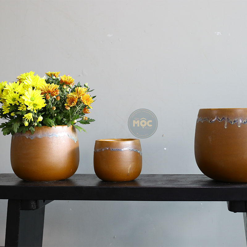 Mờ | 3746 Chậu ID Bầu Đáy 21x21x17 M19